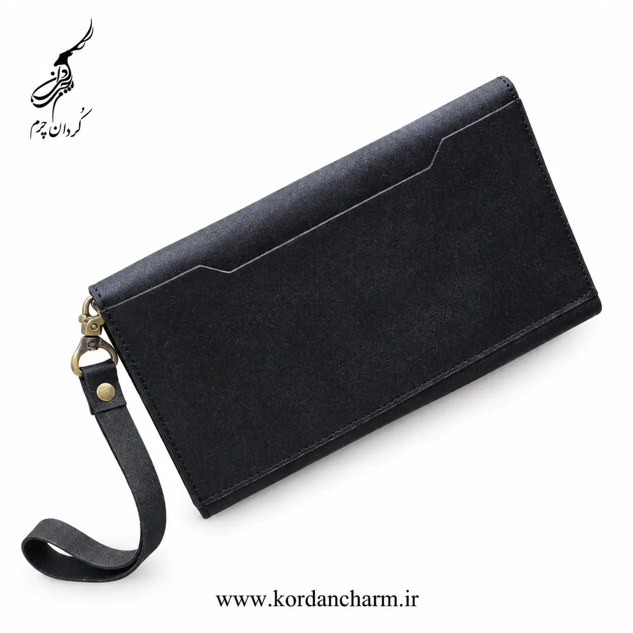 کیف مدارک چرم مدل کیان طرح ساده — تصویر ۷