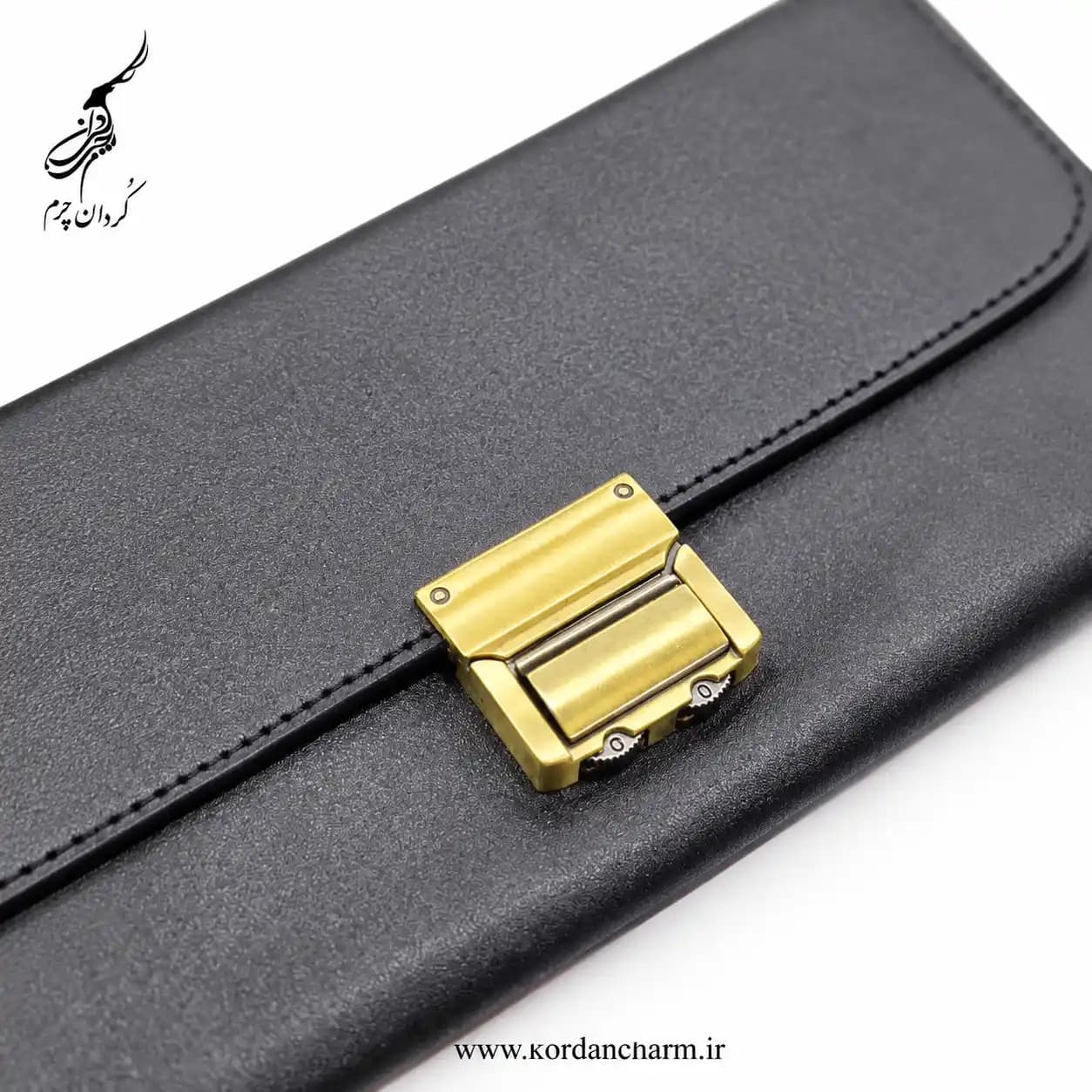 کیف مدارک چرم مدل کیان طرح ساده — تصویر ۶