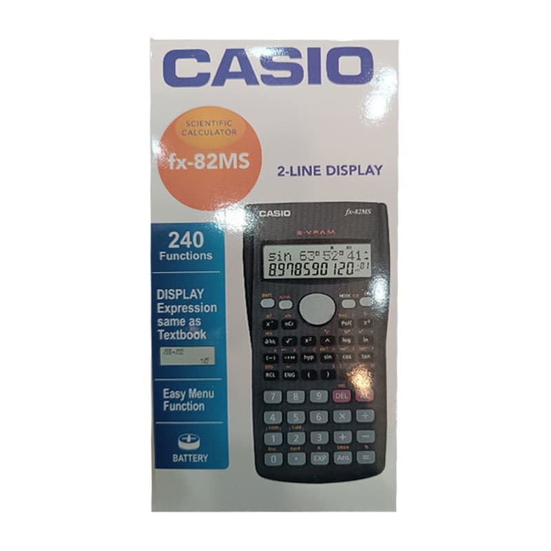 ماشین حساب مهندسی کاسیو مدل FX-82MS