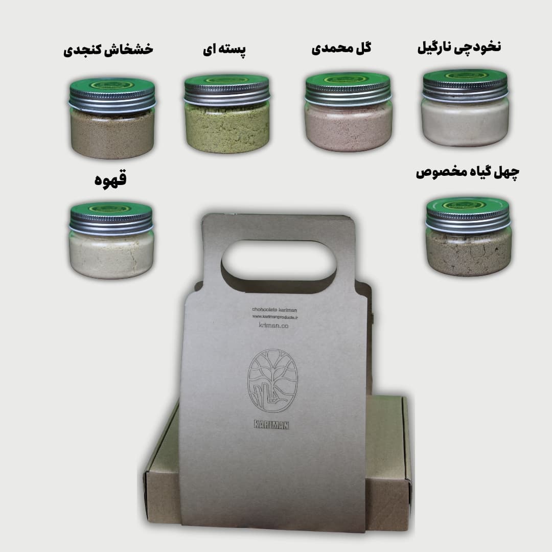 پکیج هدیه قاووت(قُوَتو) 6 طعمی مخصوص هدیه و سوغات