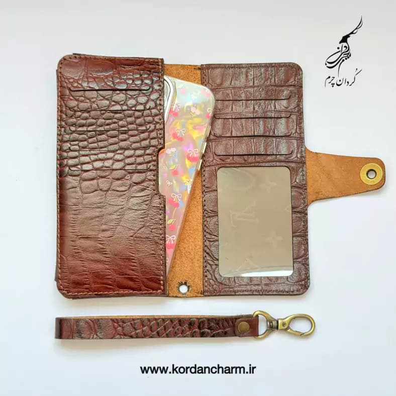 کیف پول چرم کیهان طرح پریما — تصویر ۹