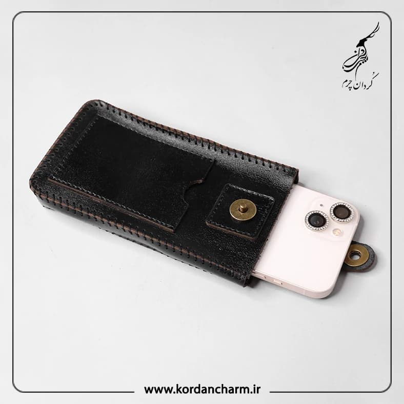 کیف موبایل چرمی مدل سارا