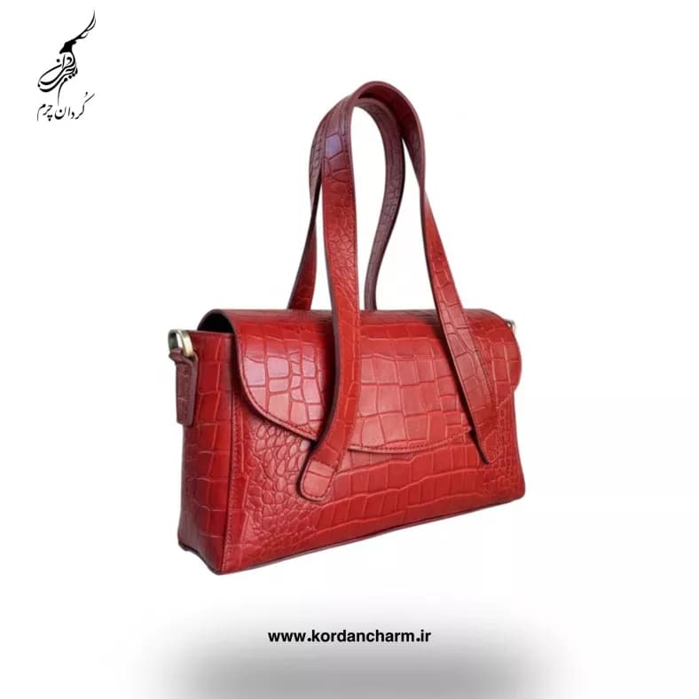 کیف مجلسی چرم زنانه مدل ایراندخت طرح پریما — تصویر ۹