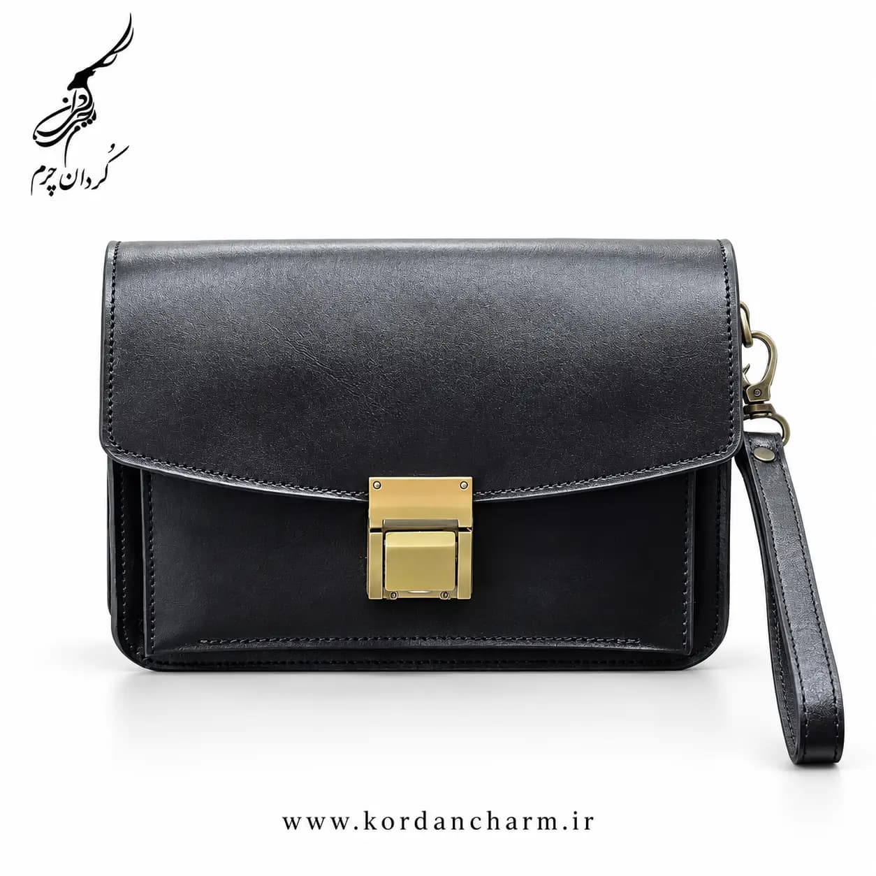 کیف دستی مردانه مدل داریوش طرح ساده — تصویر ۶