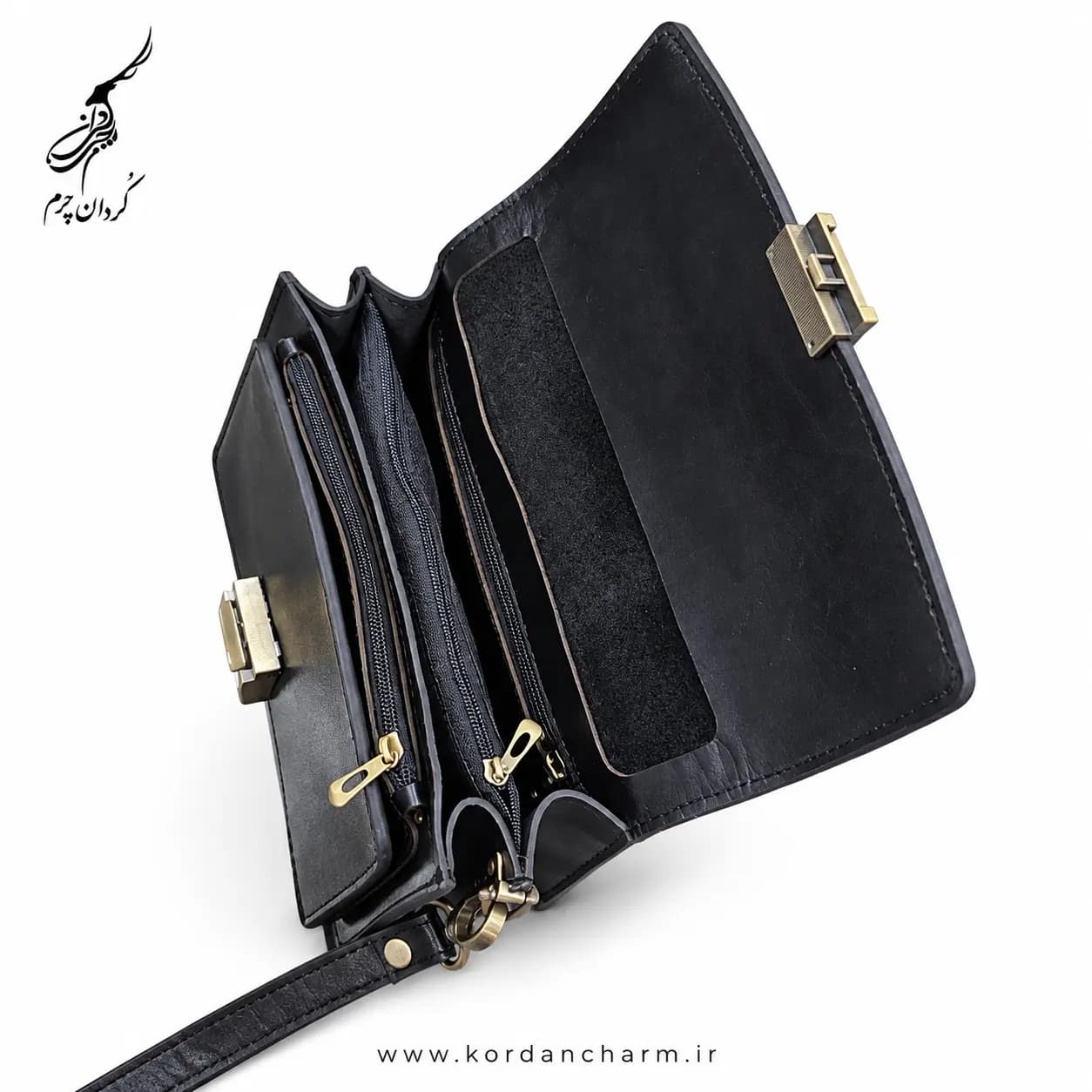 کیف دستی مردانه مدل داریوش طرح ساده — تصویر ۸
