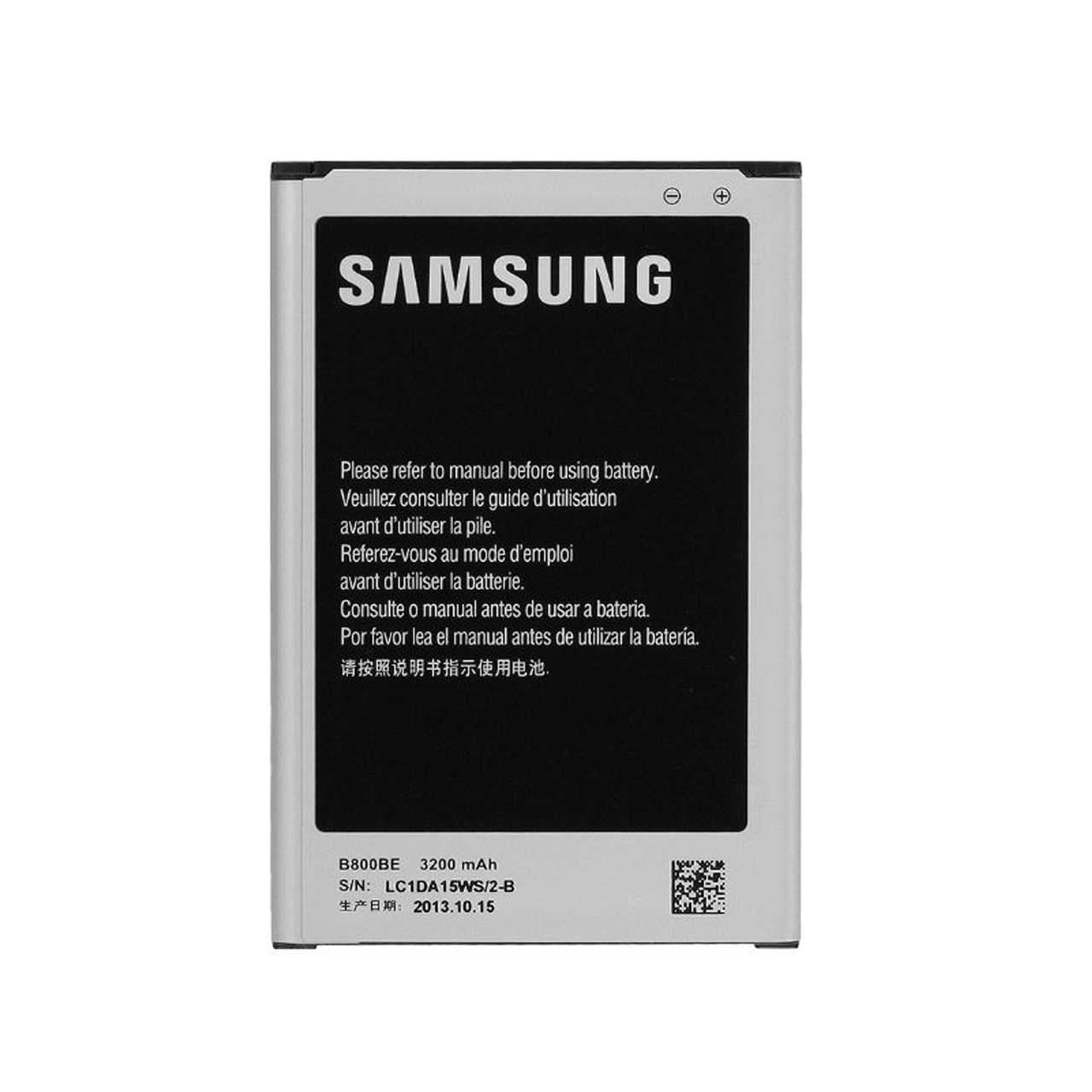 باتری موبایل مدل B800BE ظرفیت 3200 میلی آمپر ساعت مناسب برای گوشی موبایل سامسونگ Galaxy Note 3 | خرید لوازم جانبی موبایل|خرید موبایل