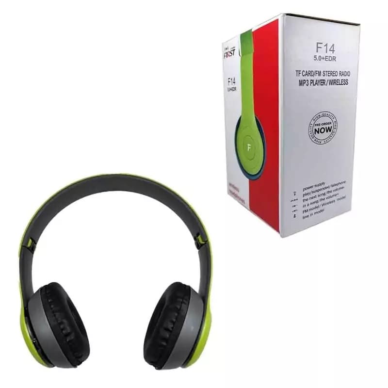 هدفون بی سیم First مدل F14 (تکی و عمده) — تصویر ۱۱