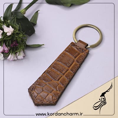 دسته کلید چرم پریما مدل کراواتی — تصویر ۲