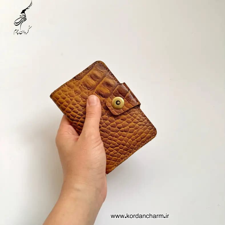 کیف مدارک ماشین چرم گاوی طرح پریما مدل آریا — تصویر ۶