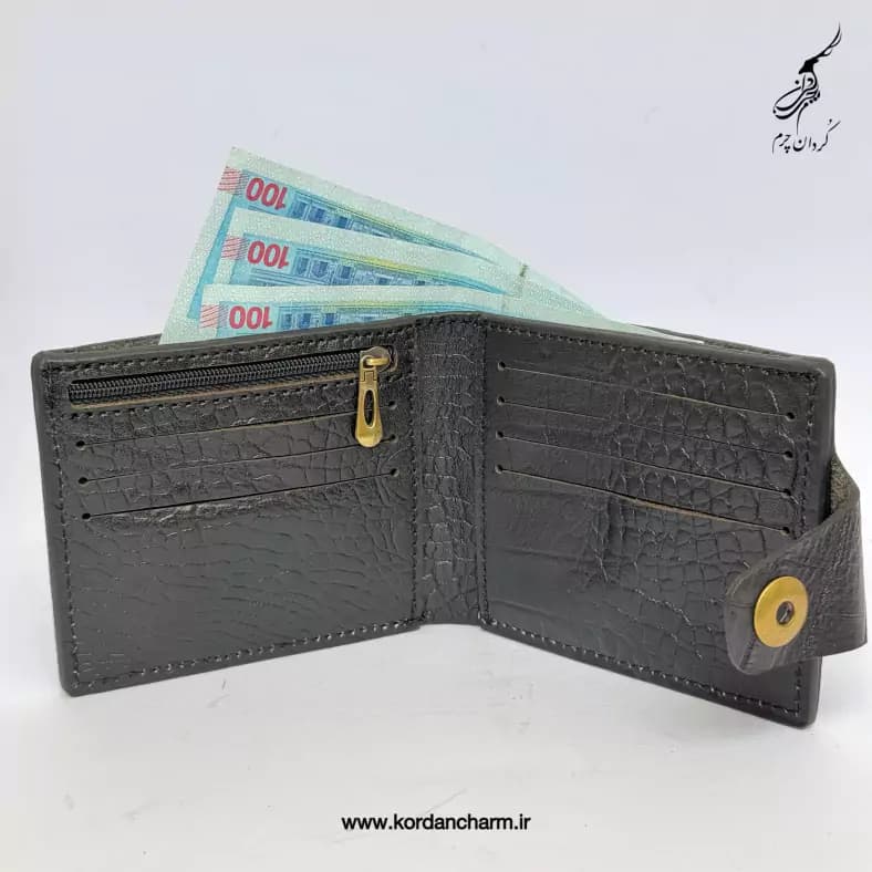 کیف جیبی دکمه خور رادین طرح پریما — تصویر ۵