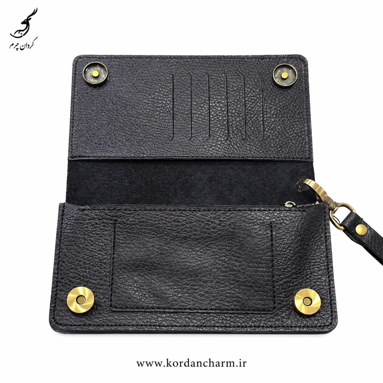 کیف دستی چرم فلوتر مدل آوید — تصویر ۴