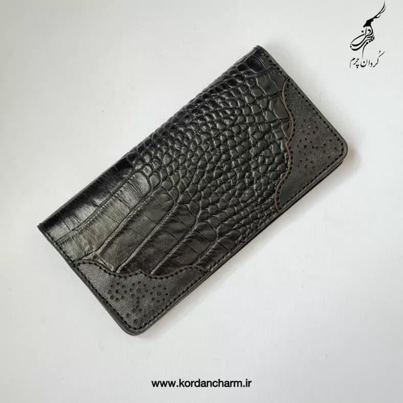 کیف پول زنانه چرم مدل مروارید طرح پریما — تصویر ۹
