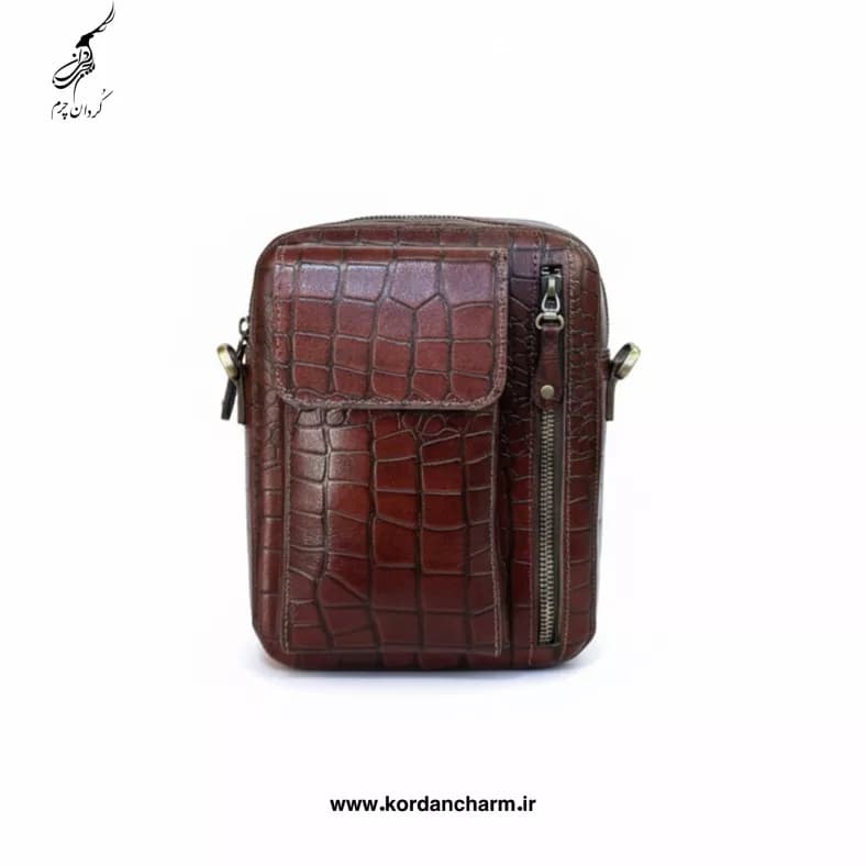 کیف دوشی اسپرت چرم مدل دیلان پریما — تصویر ۷