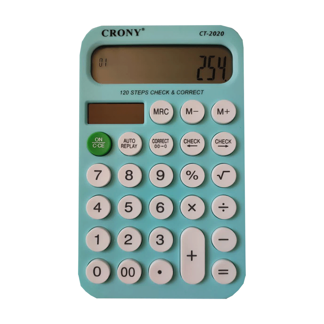 ماشین حساب کرونی مدل CT-2020 — تصویر ۴
