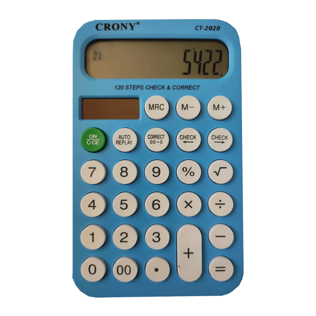 ماشین حساب کرونی مدل CT-2020 — تصویر ۵