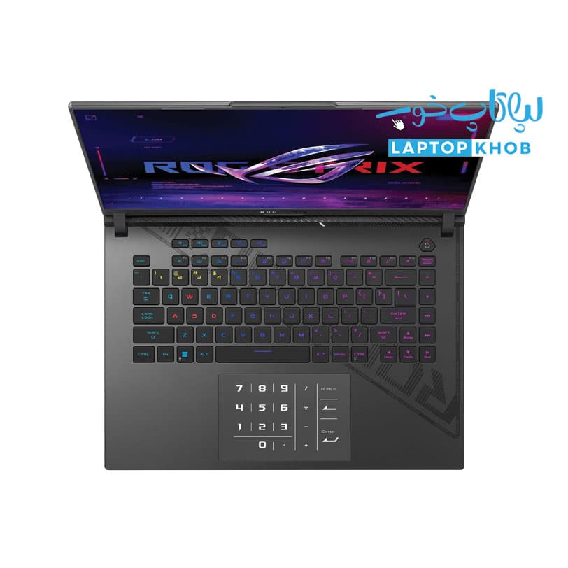 لپ تاپ گیمینگ ایسوس 16 اینچی مدل ROG Strix G16 G614FR R9 9955HX3D 16GB 1TB RTX5070 Ti — تصویر ۶