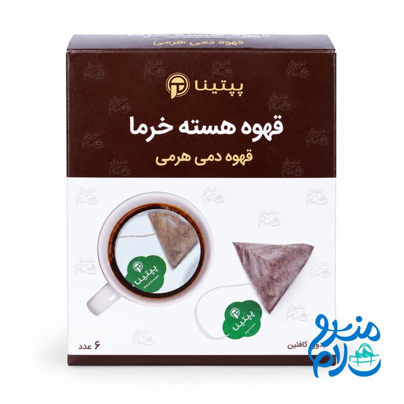قهوه هسته خرما بسته ۶ عددی