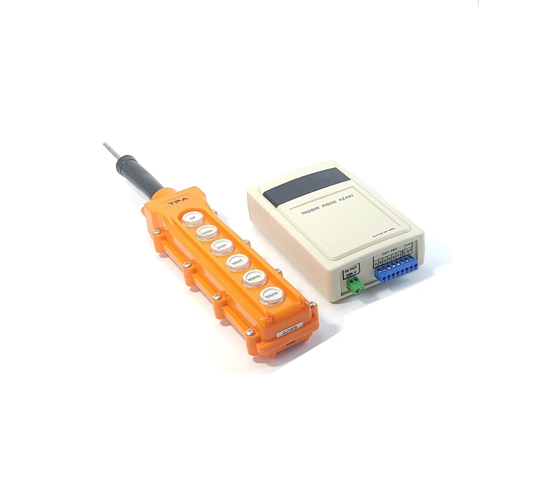 ریموت جرثقیل 6 جهت قابل شارژ SX6 — تصویر ۲