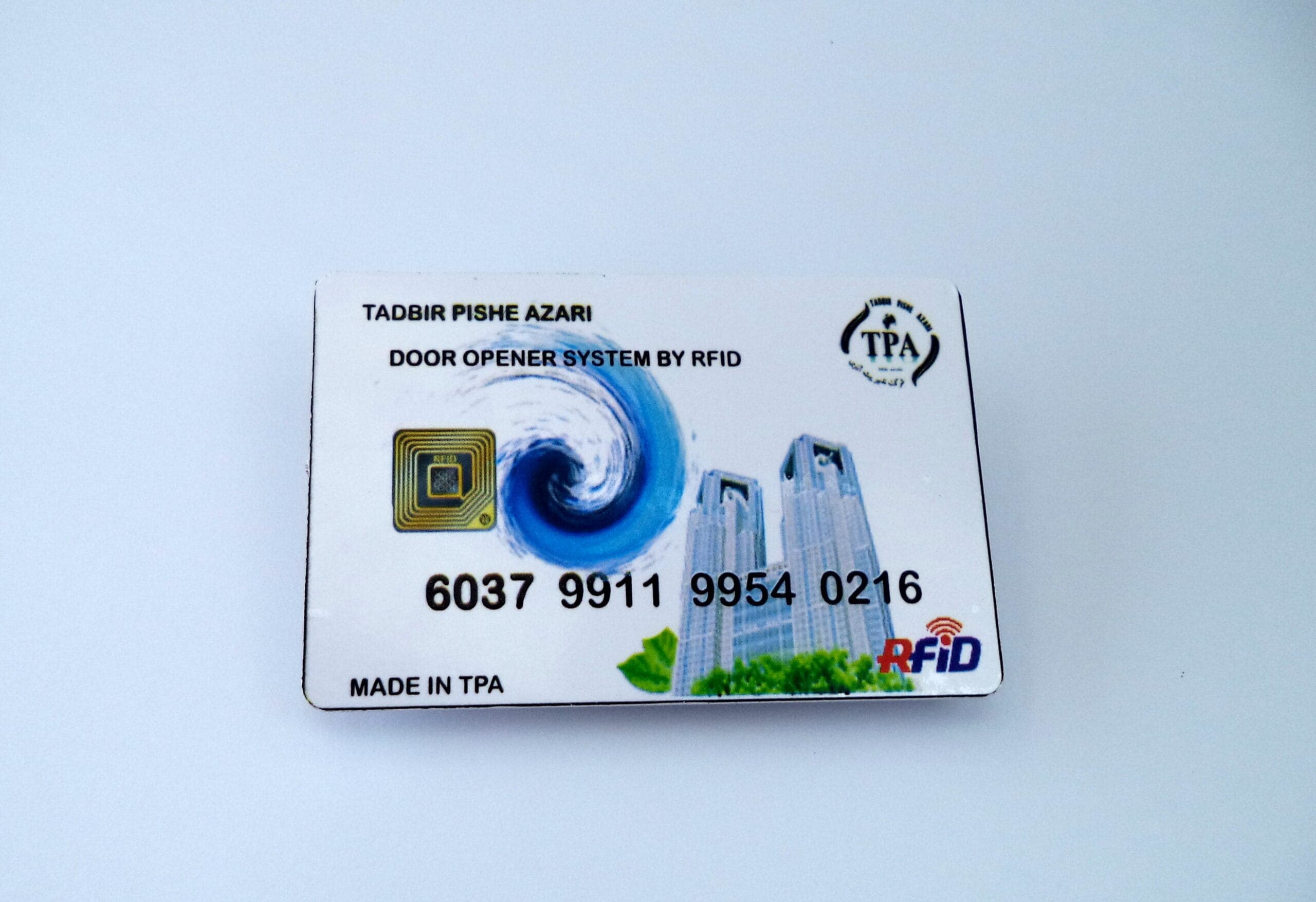 درب بازکن کارتی +ریموتی توکار (1000 کاربر) — تصویر ۴