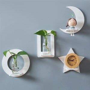 استند دیواری ماه و ستاره PVC