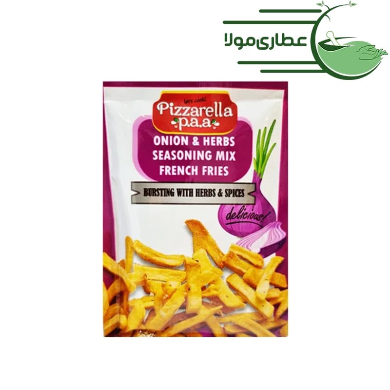 ادویه سیب زمینی پیاز و سبزیجات پیزارلا پا — تصویر ۲