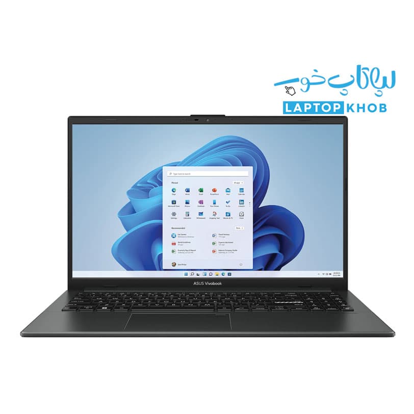 لپ تاپ ایسوس 15.6 اینچی مدل Vivobook Go 15 E1504FA-B R5 7520U 8GB 512GB SSD AMD Radeon — تصویر ۲