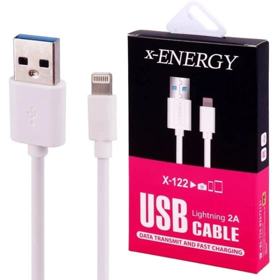 کابل آیفونی فست شارژ مدل X-122 برند X-Energy