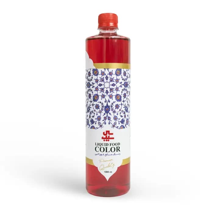رنگ خوراکی مایع زعفرانی | رنگ و عطر زعفران