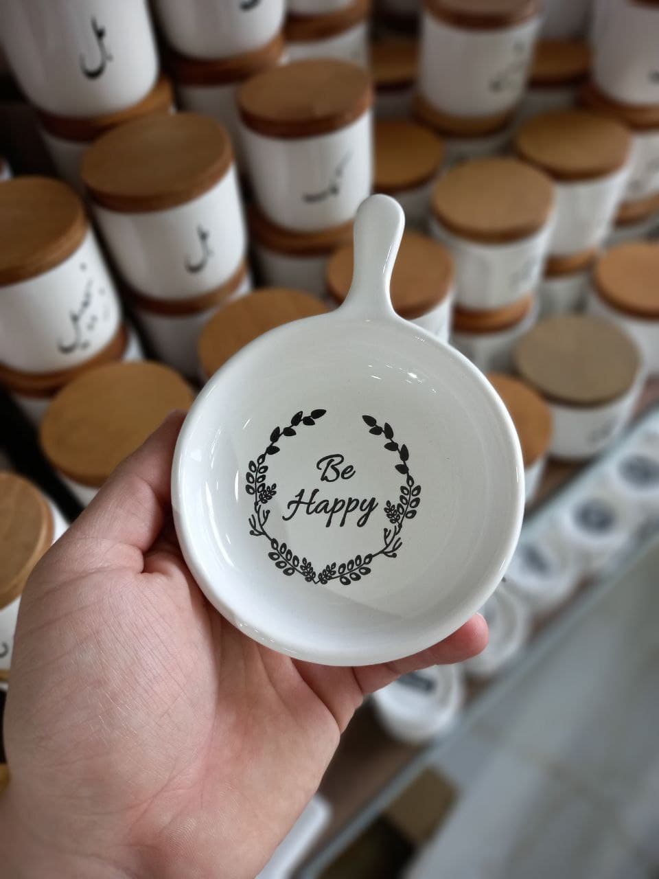 پیاله دسته دار طرح text — تصویر ۲