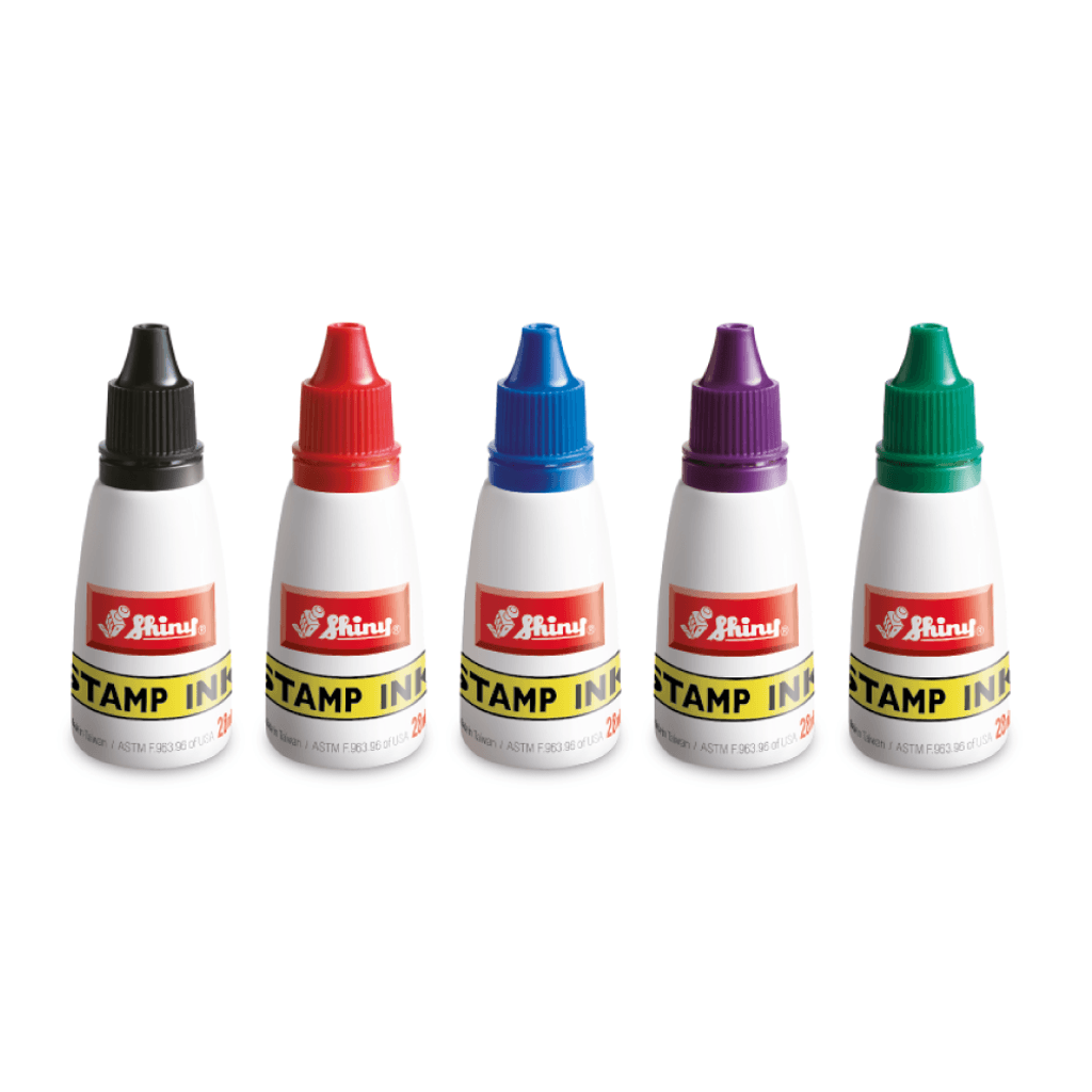 عمده جوهر مهر ژلاتینی 28 میلی لیتر شاینی مدل Shiny Stamp Ink