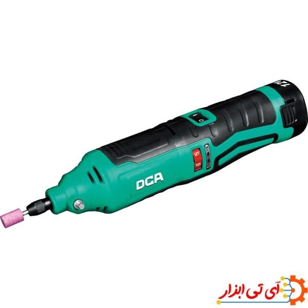 فرز مینیاتوری شارژی 12 ولت 2 آمپر دیمردار دی سی ای مدل ADSJ10EK