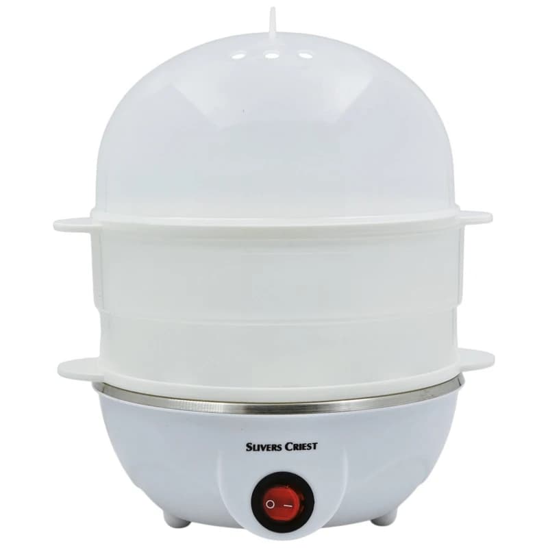 تخم‌مرغ پز سیلور کرست مدل SC-3102 با ظرفیت چهارده عدد تخم‌مرغ