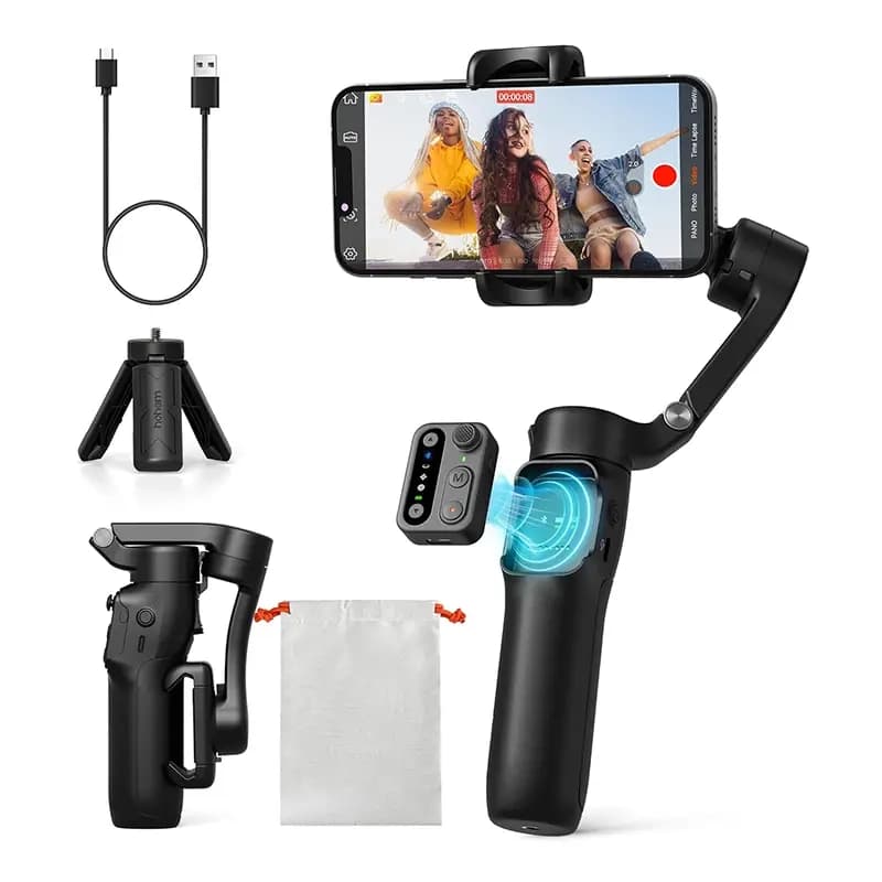 گیمبال موبایل هوهم iSteady X3 SE | لرزش‌گیر سه‌محوره سبک و اقتصادی — تصویر ۲
