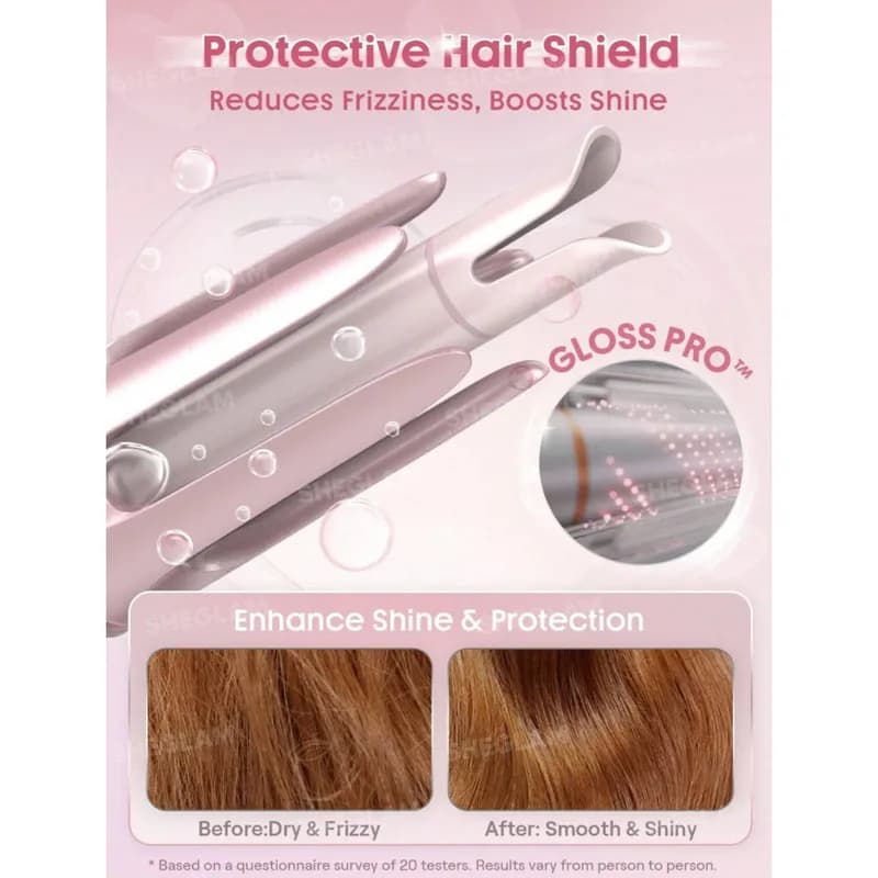 دستگاه کرلی مو ، فر کننده و حالت دهنده شیگلم مدل Cupids Charm One-Touch 19mm ( اورجینال) — تصویر ۳