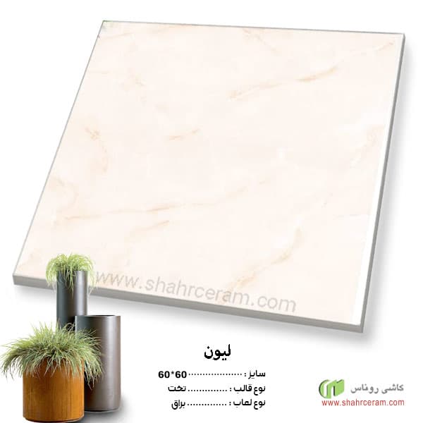 سرامیک پرسلان لیون 60*60 روناس
