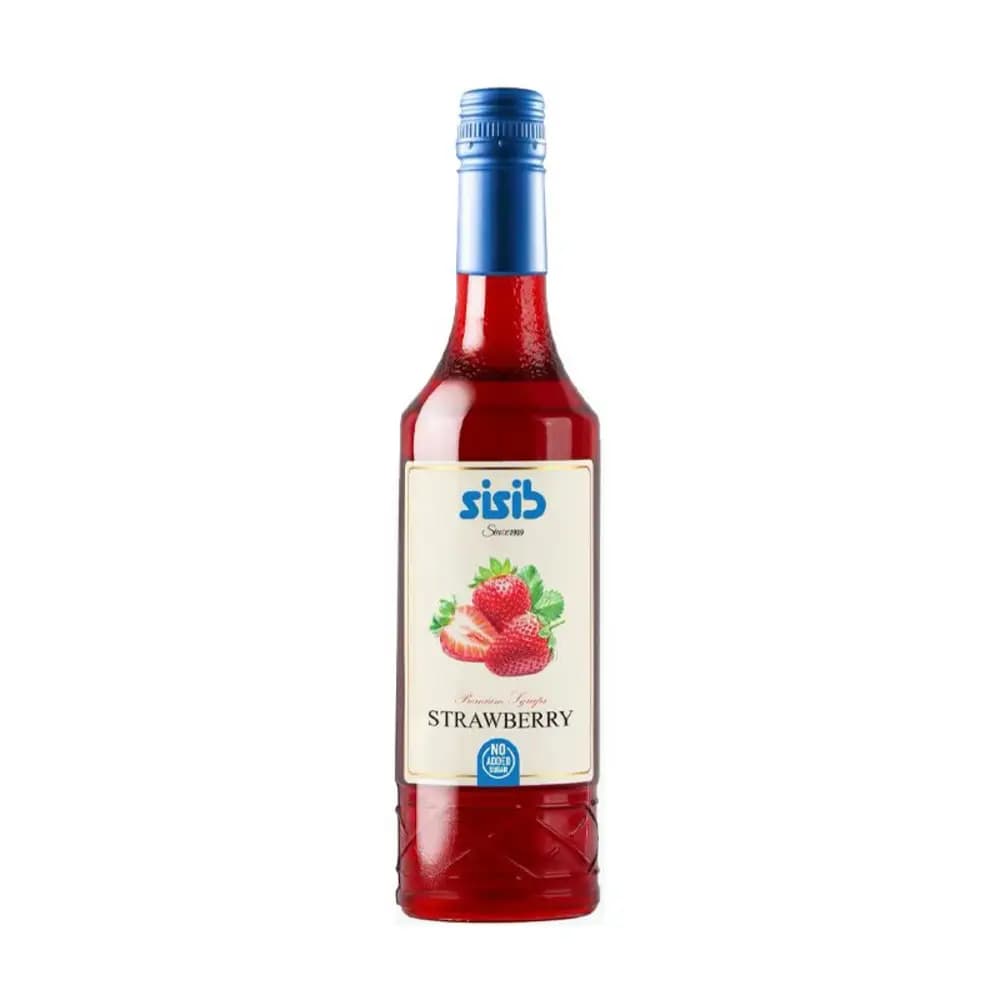 سیروپ رژیمی توت‌فرنگی سیسیب (Strawberry Syrup)