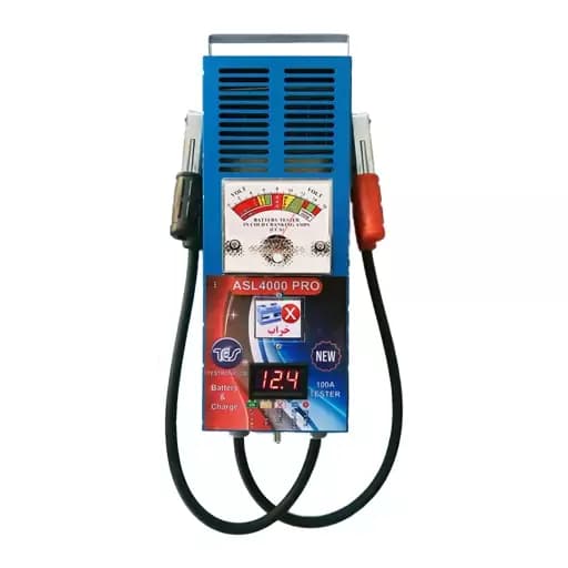 تستر پیشرفته باتری و دینام خودرو 100 آمپر مدل آنالوگ و دیجیتال ASL-4000-100A pro