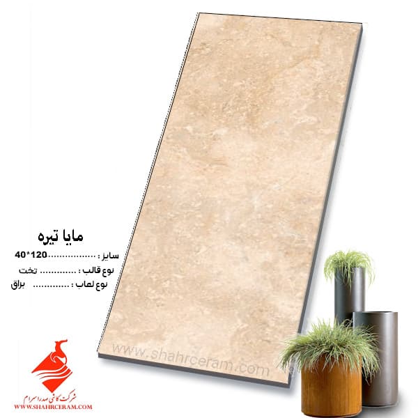 سرامیک مایا تیره 120*40 صدرا سرام