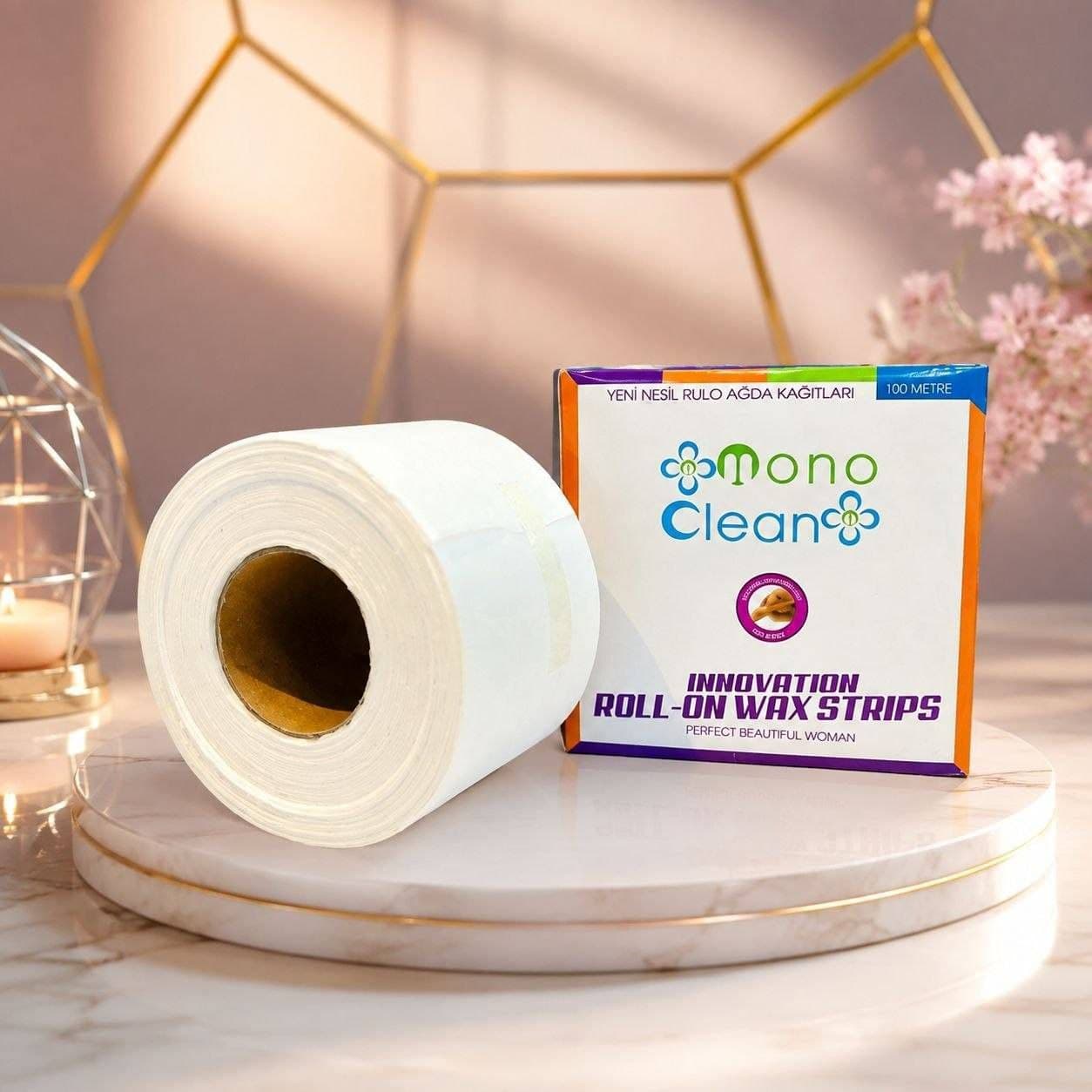 کاغذ اپیلاسیون رول مونو کلین Mono Clean مدل رول‌آن 100 متری — تصویر ۳