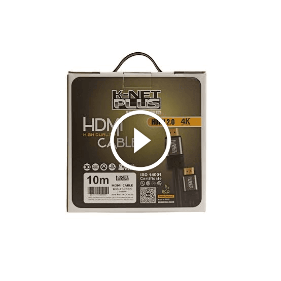 کابل HDMI 10 M K-net plus | ✅ بهترین قیمت — تصویر ۲