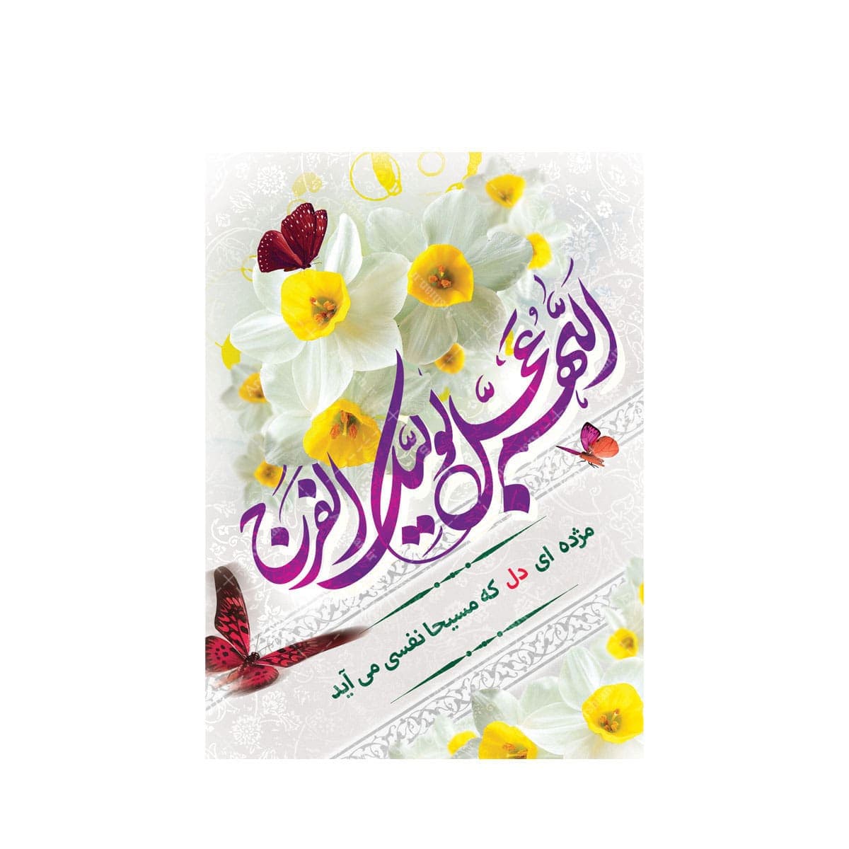 قاب شاسی امام زمان (عج) طرح مسیحا نفس