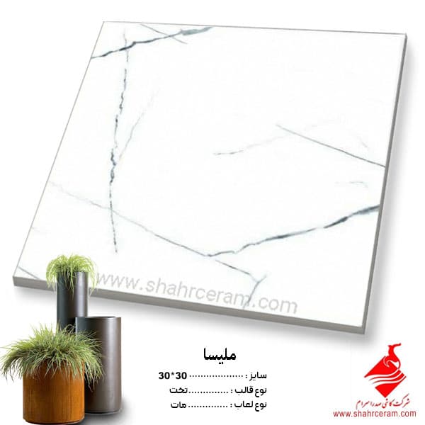 سرامیک ملیسا 30*30 صدرا سرام
