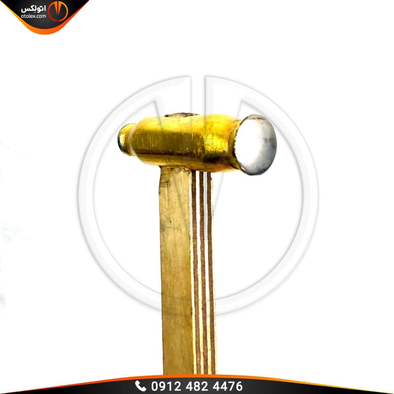 چکش صافکاری بیرنگی دوسر گرد استوانه ای مدل TK-2 — تصویر ۳