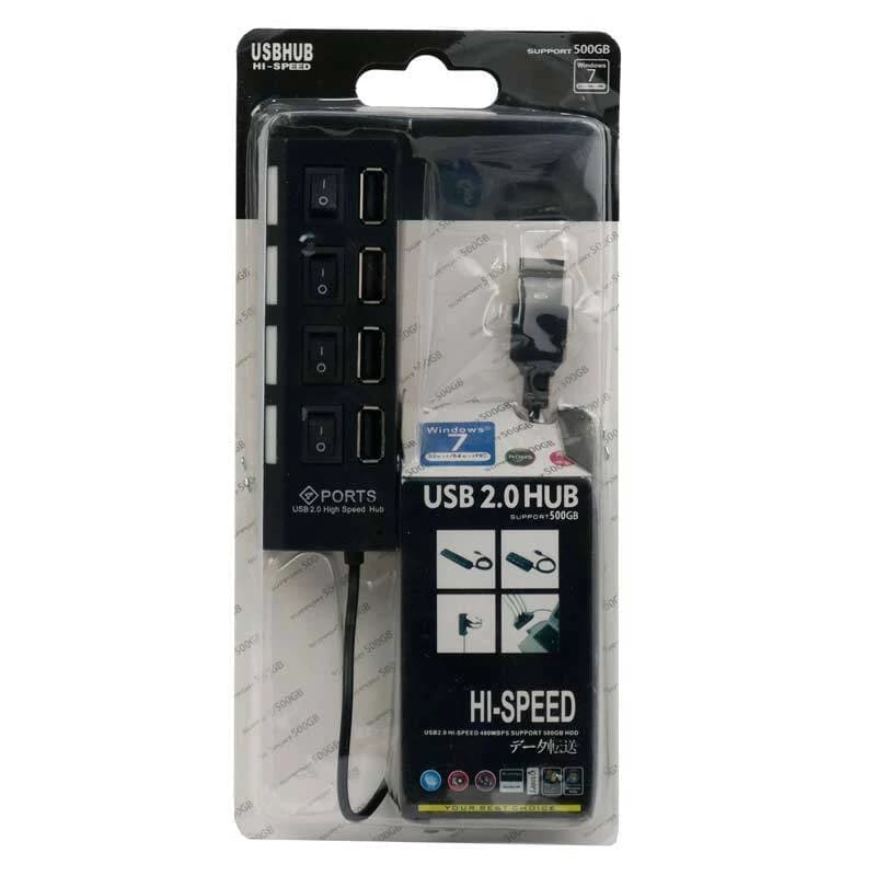 هاب 4 پورت USB 2.0 کد 0608249 — تصویر ۲
