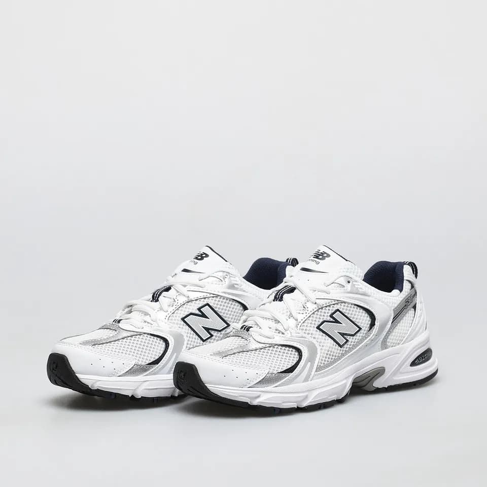 کتونی نیوبالانس 530 سفید سرمه‌ای – New Balance 530 White Navy