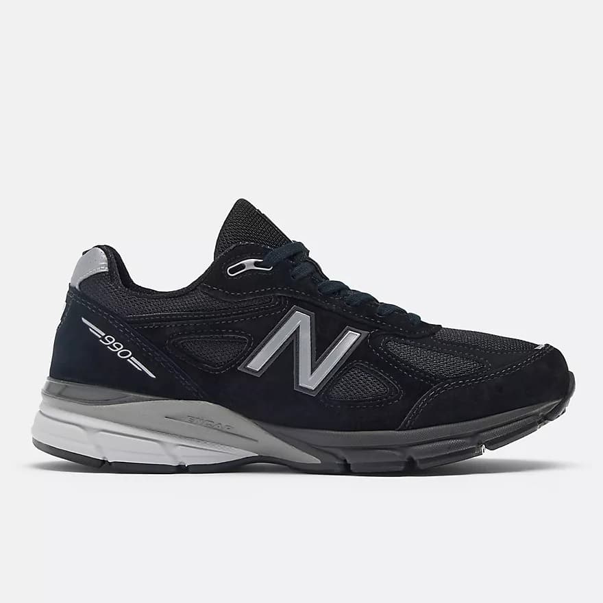 کتانی نیوبالانس 990 ورژن 4 مشکی – New Balance 990v4 Black