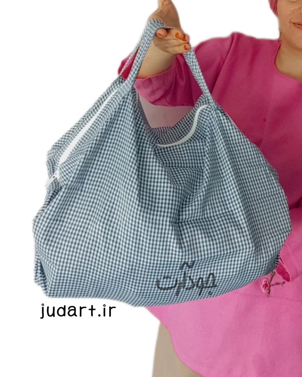کیف خرید تاشو پارچه ای ژاپنی یا جادویی | کیسه خرید میوه و سبزی