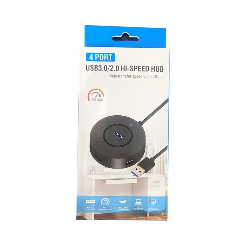 هاب 4 پورت USB3.0 مدل HI_speed 5G — تصویر ۲