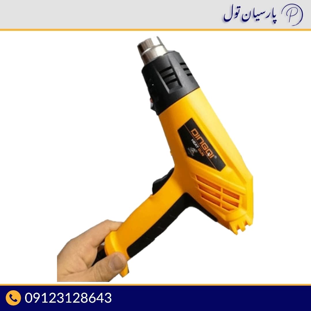 سشوار صنعتی دینگکی 2000 وات (DINGQI 121103) — تصویر ۶