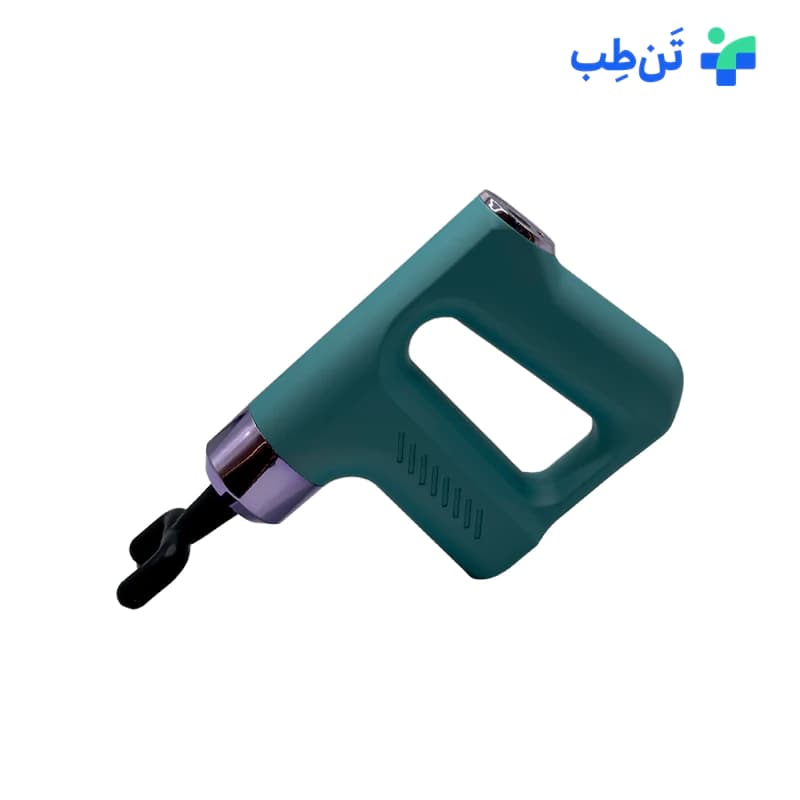 ماساژور تفنگی fascial gun kh-740 سر برنجی — تصویر ۵